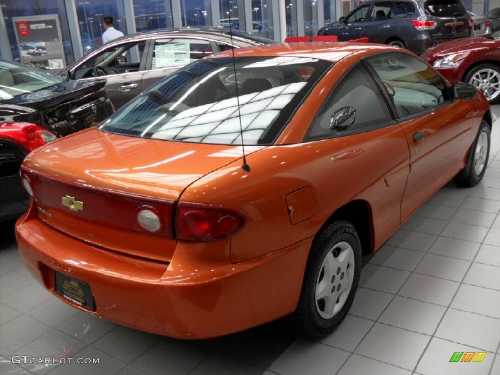 Sunburst Orange Metallic 2005 Chevrolet Cavalier Coupe Exterior Photo #74347319
