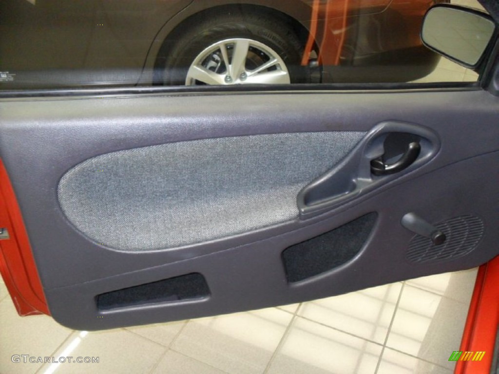 2005 Cavalier Coupe - Sunburst Orange Metallic / Graphite Gray photo #9