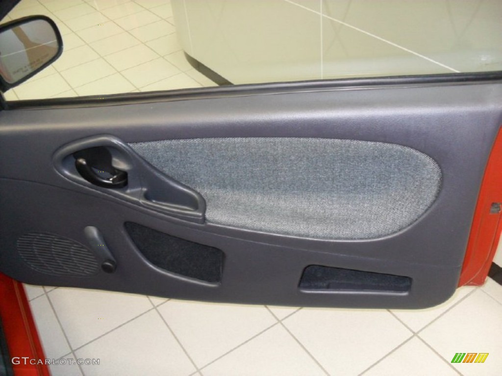 2005 Cavalier Coupe - Sunburst Orange Metallic / Graphite Gray photo #10