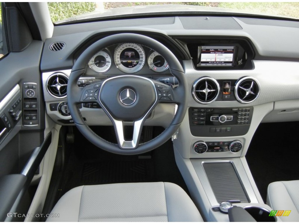 2013 Mercedes-Benz GLK 350 Grey/Black Dashboard Photo #74347847