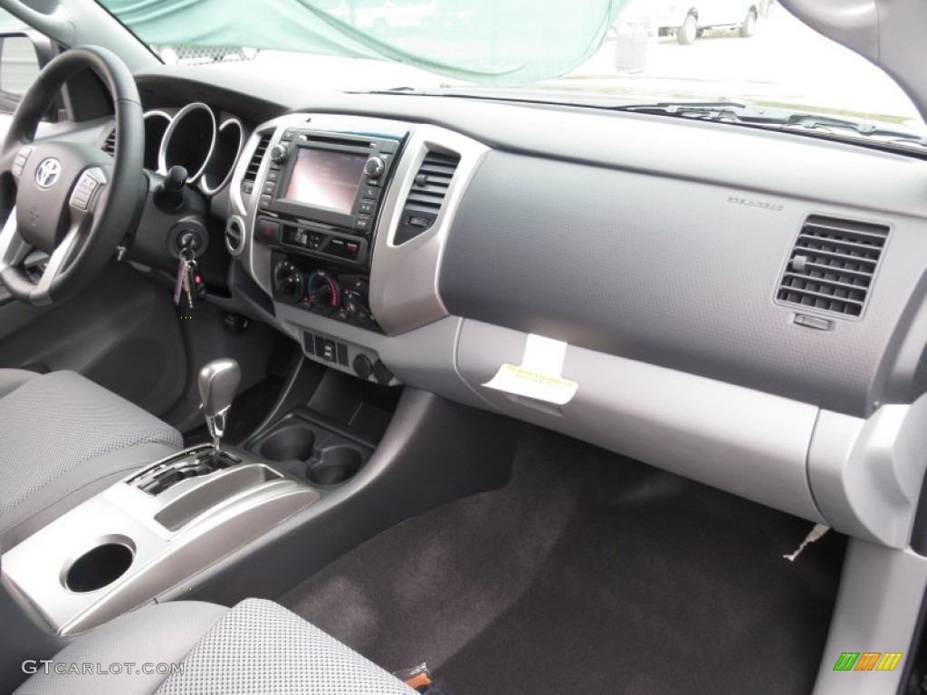 2013 Toyota Tacoma V6 TRD Sport Double Cab 4x4 Graphite Dashboard Photo #74347934