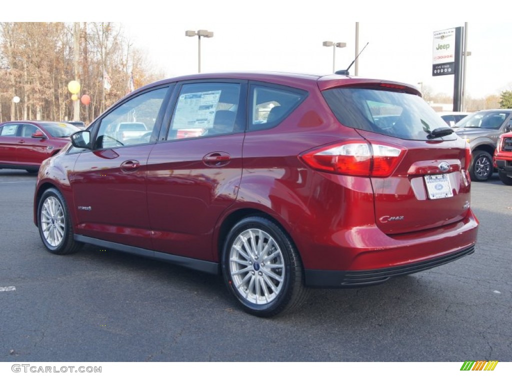 Ruby Red 2013 Ford C-Max Hybrid SE Exterior Photo #74348042