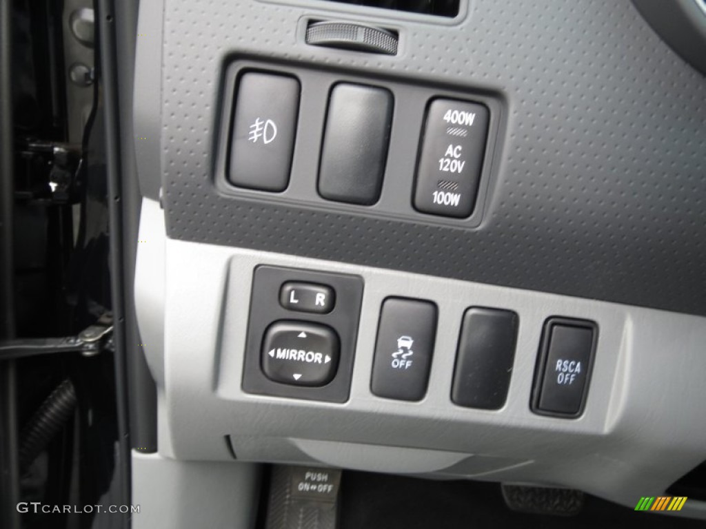 2013 Toyota Tacoma V6 TRD Sport Double Cab 4x4 Controls Photo #74348198