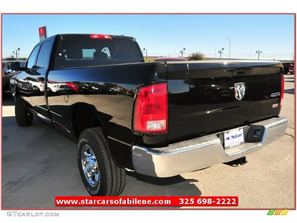 2012 Ram 2500 HD ST Crew Cab 4x4 - Black / Dark Slate/Medium Graystone photo #4