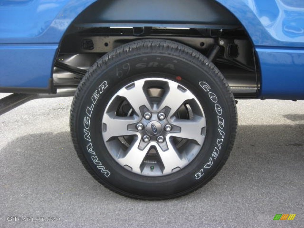 2013 Ford F150 STX SuperCab 4x4 Wheel Photo #74348707