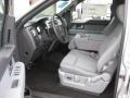 Steel Gray Front Seat Photo for 2013 Ford F150 #74349187