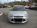 2013 Ingot Silver Ford Focus Titanium Sedan  photo #3