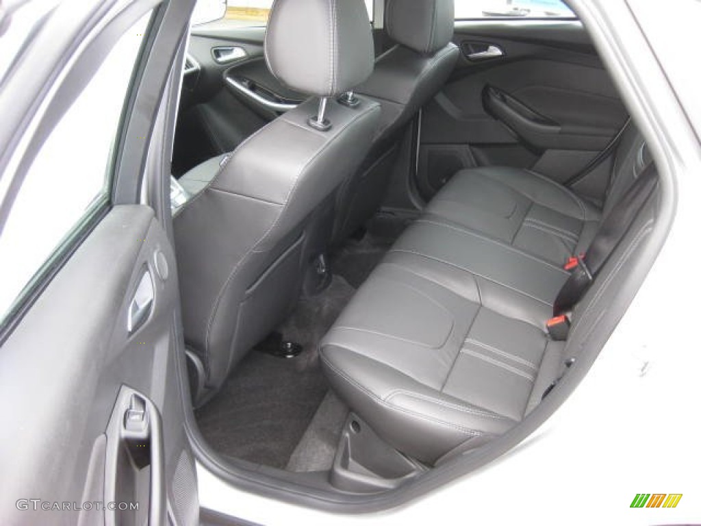2013 Ford Focus Titanium Sedan Rear Seat Photo #74349780