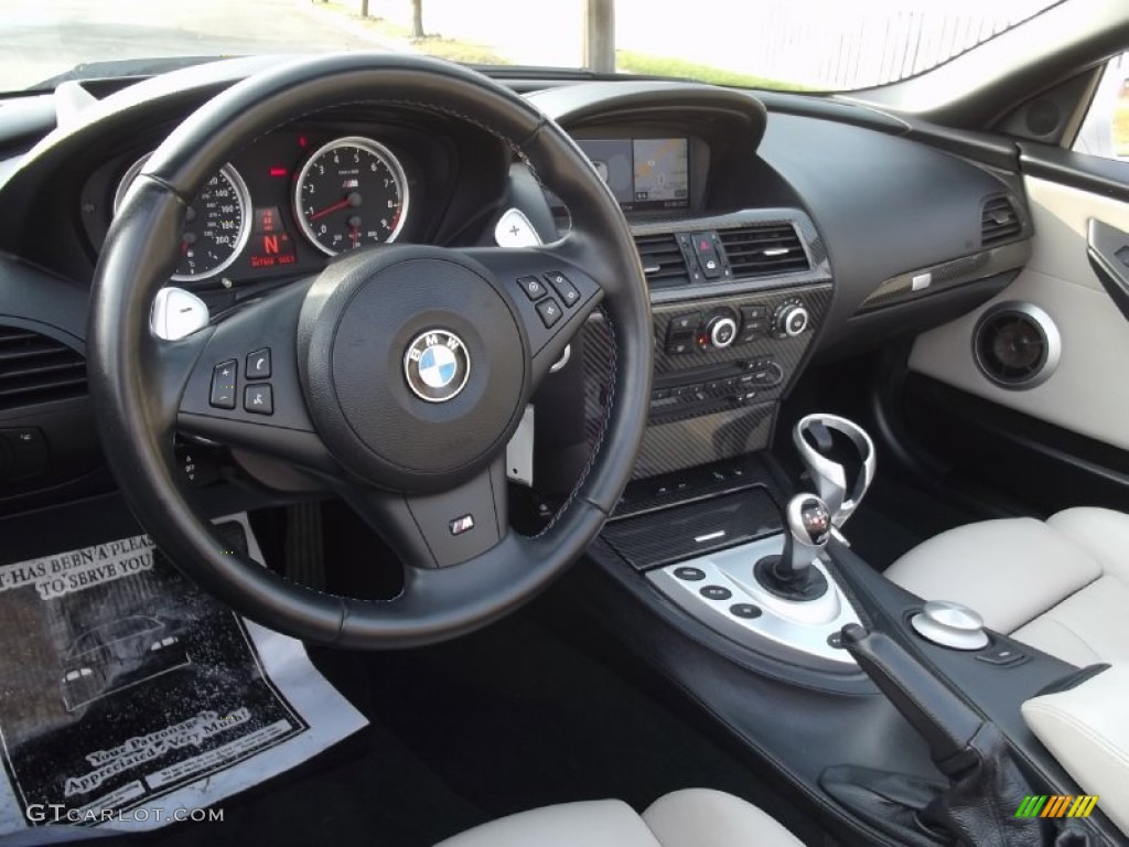 Sepang Beige Interior 2008 BMW M6 Convertible Photo #74349815