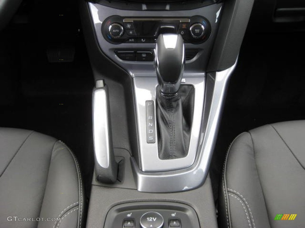 2013 Focus Titanium Sedan - Ingot Silver / Charcoal Black photo #18