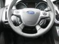 Charcoal Black Steering Wheel Photo for 2013 Ford Focus #74349901