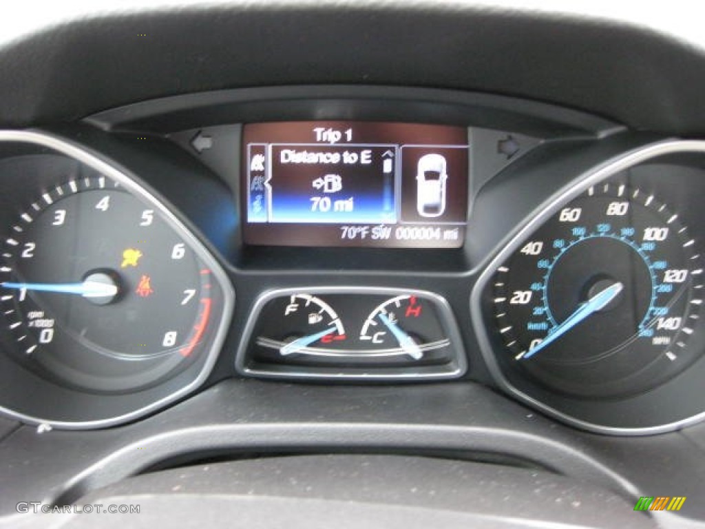 2013 Ford Focus Titanium Sedan Gauges Photo #74349943