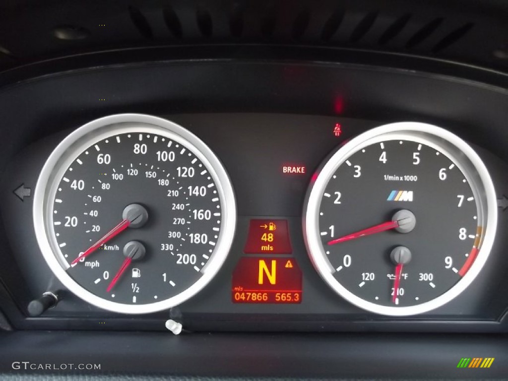 2008 BMW M6 Convertible Gauges Photo #74350061