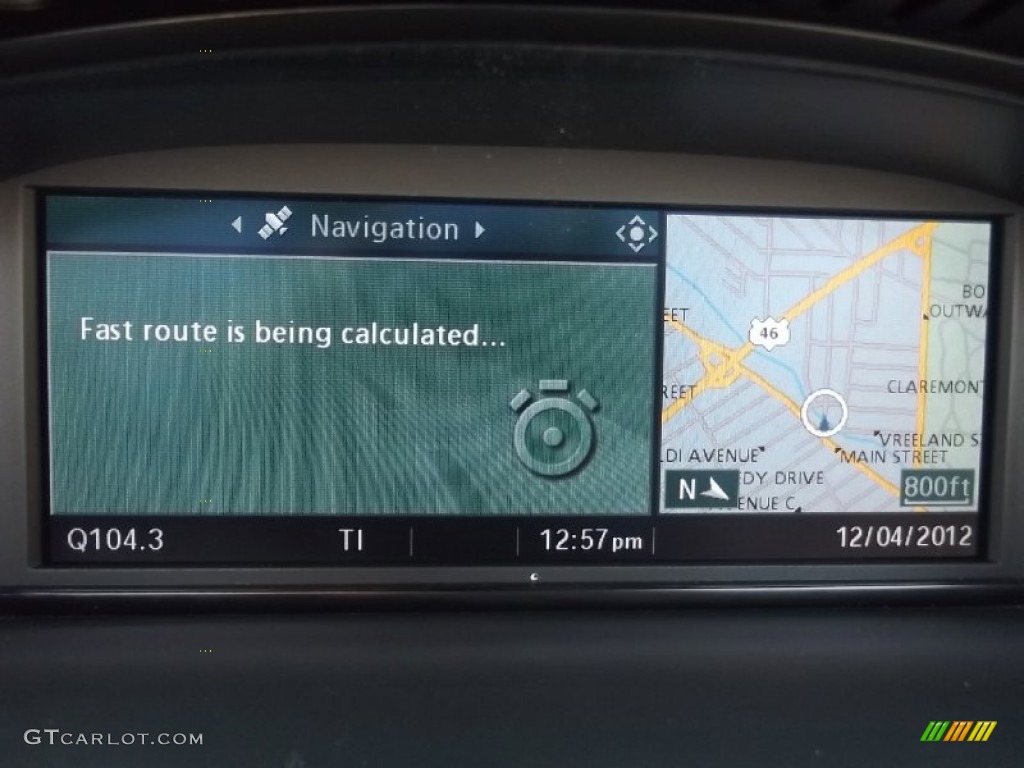 2008 BMW M6 Convertible Navigation Photos