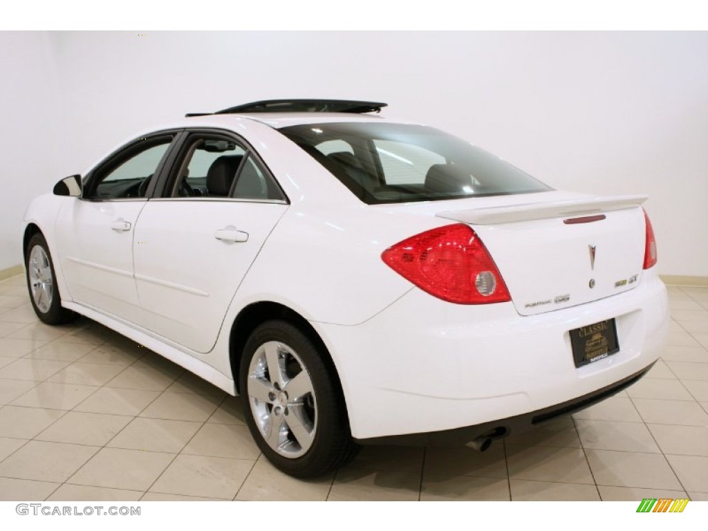 2010 G6 GT Sedan - Summit White / Ebony photo #5