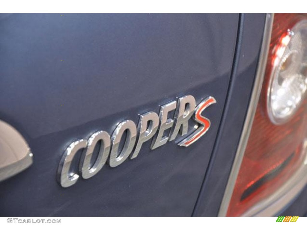 2009 Cooper S Convertible - Horizon Blue / Black/Grey photo #18
