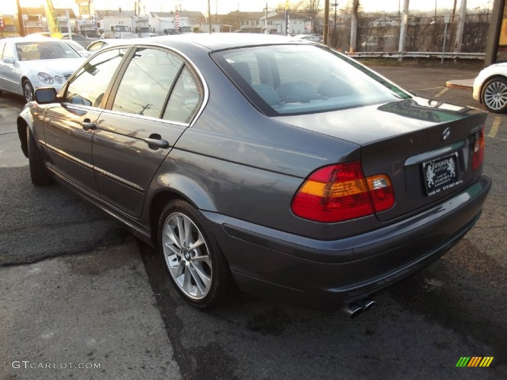 2003 3 Series 330xi Sedan - Steel Grey Metallic / Grey photo #3