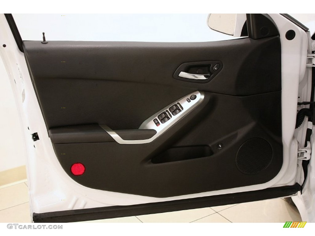 2010 Pontiac G6 GT Sedan Ebony Door Panel Photo #74350568