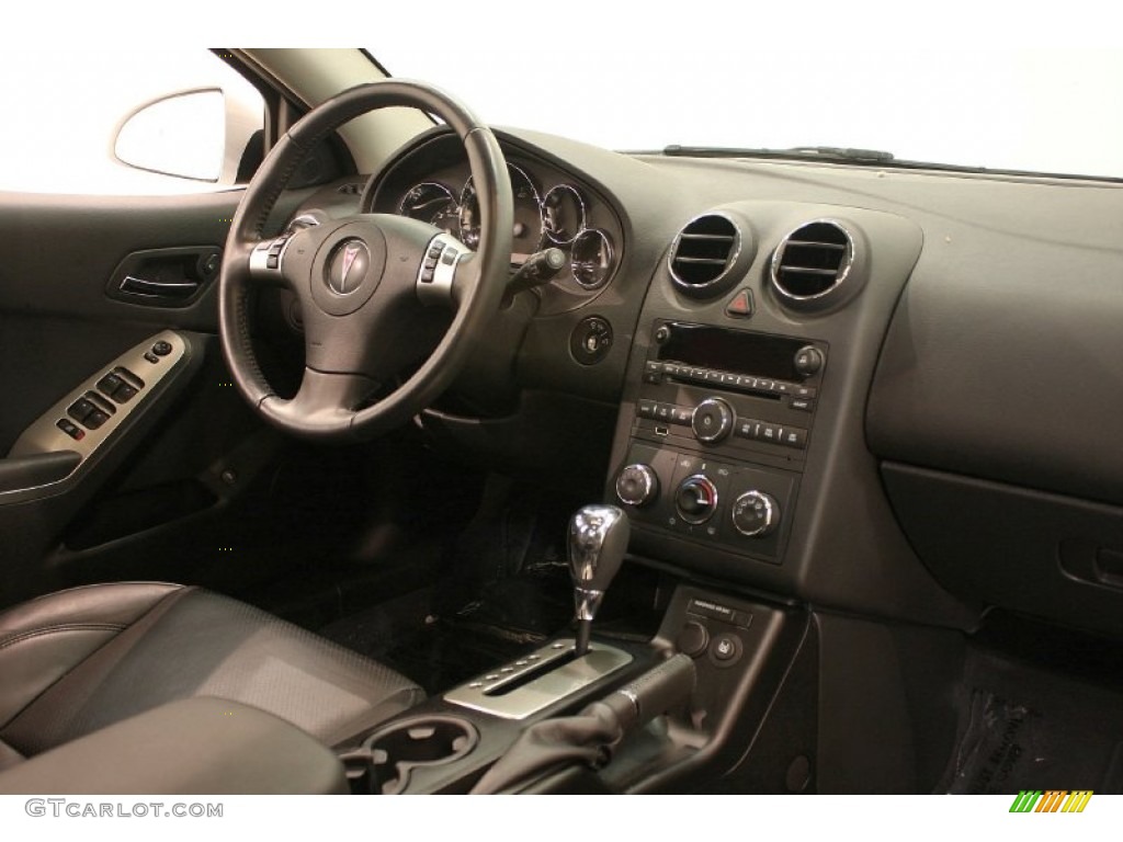 2010 Pontiac G6 GT Sedan Ebony Dashboard Photo #74350787