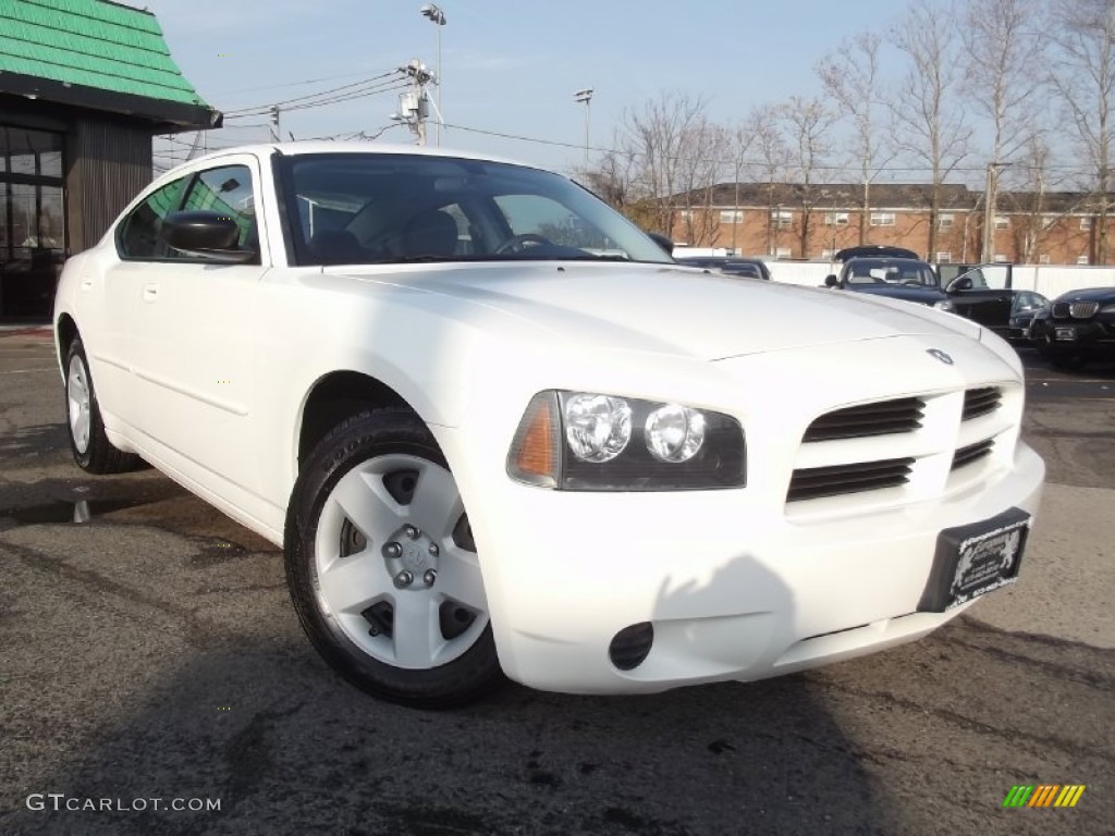 2008 Charger SE - Cool Vanilla Clear Coat / Dark Slate Gray photo #2