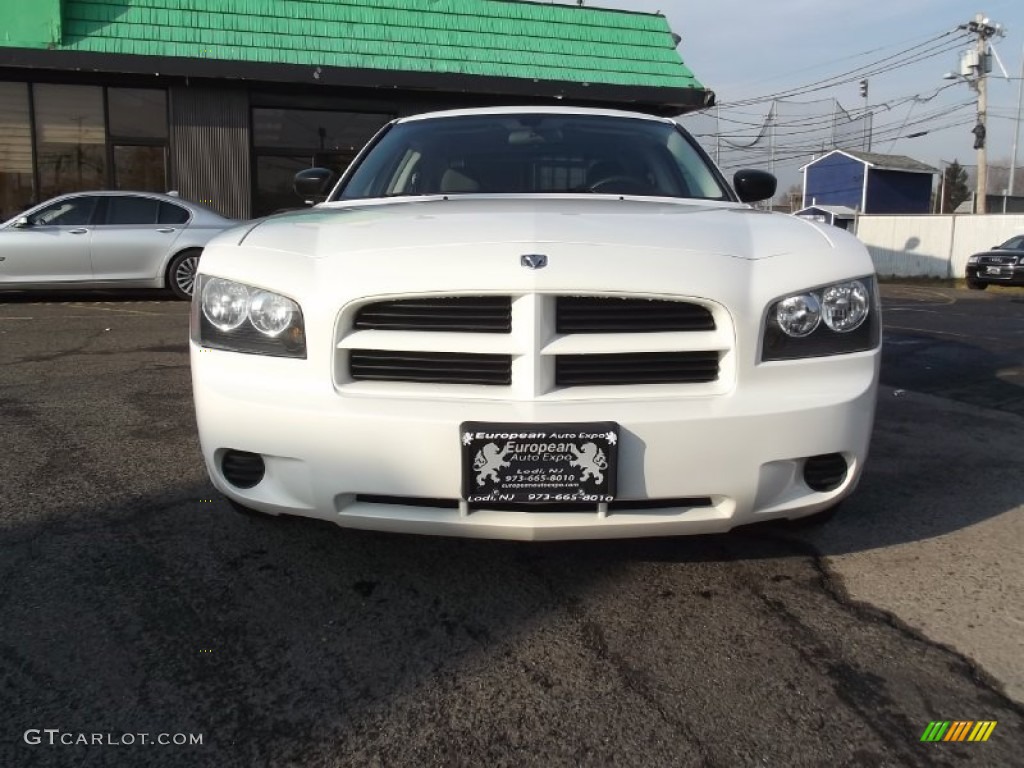 2008 Charger SE - Cool Vanilla Clear Coat / Dark Slate Gray photo #8