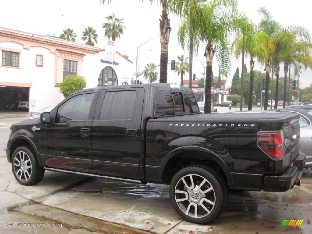 Lava Red Metallic 2010 Ford F150 Harley-Davidson SuperCrew 4x4 Exterior Photo #74351393