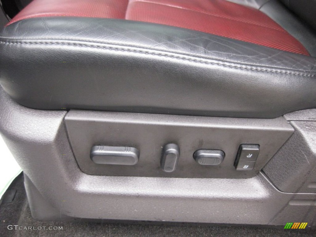 2010 F150 Harley-Davidson SuperCrew 4x4 - Lava Red Metallic / Harley Davidson Lava Red/Black photo #7