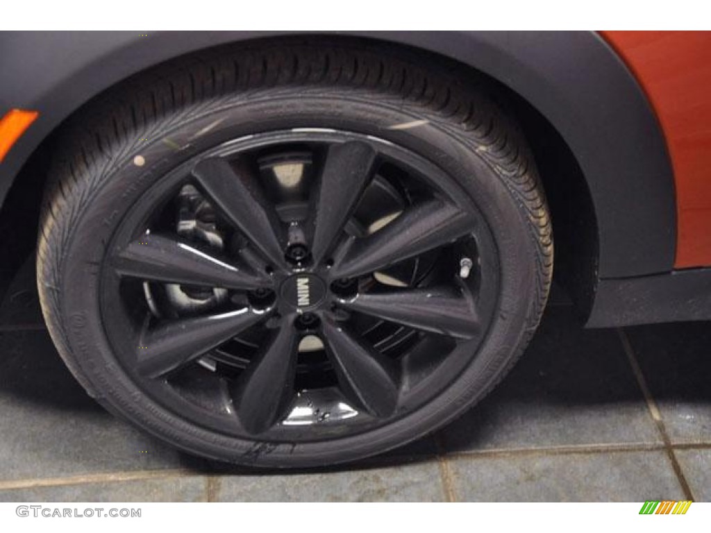 2013 Cooper S Roadster - Spice Orange Metallic / Carbon Black photo #23