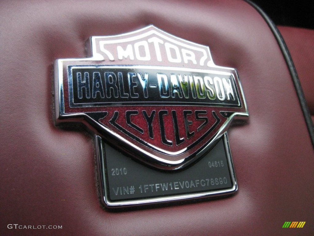 2010 F150 Harley-Davidson SuperCrew 4x4 - Lava Red Metallic / Harley Davidson Lava Red/Black photo #16