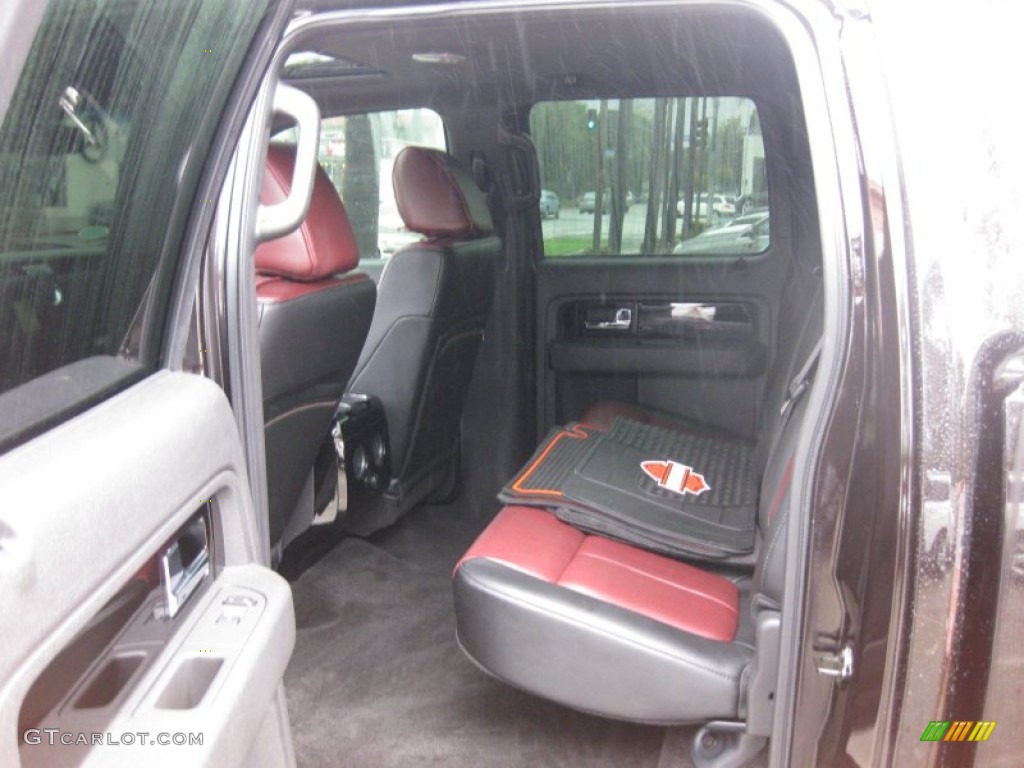 2010 F150 Harley-Davidson SuperCrew 4x4 - Lava Red Metallic / Harley Davidson Lava Red/Black photo #21
