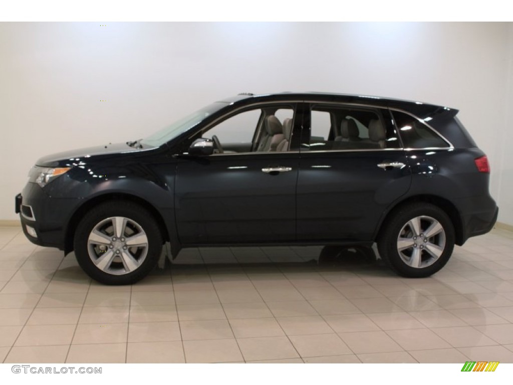 Bali Blue Pearl 2012 Acura MDX SH-AWD Technology Exterior Photo #74351921