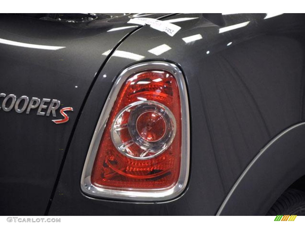 2013 Cooper S Roadster - Eclipse Gray Metallic / Carbon Black photo #12