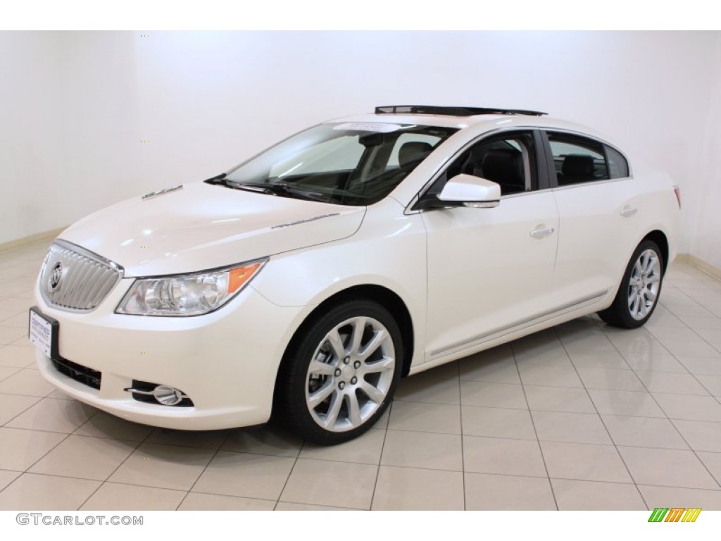 White Diamond Tricoat 2011 Buick LaCrosse CXS Exterior Photo #74353075