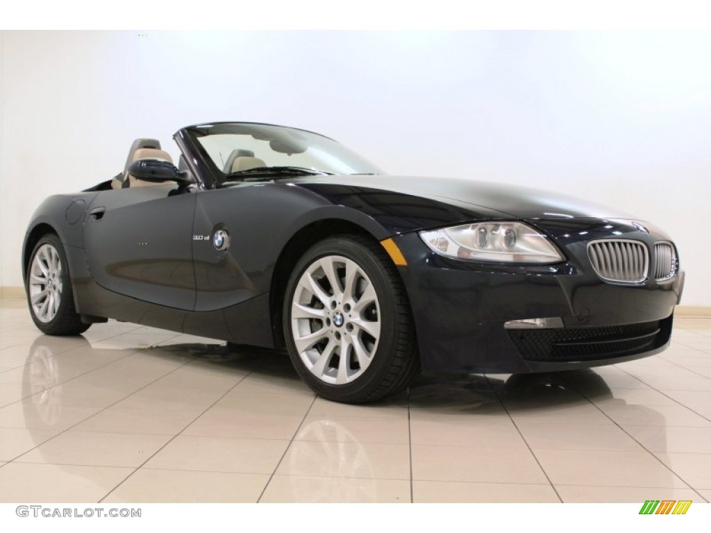 Monaco Blue Metallic 2008 BMW Z4 3.0si Roadster Exterior Photo #74353583