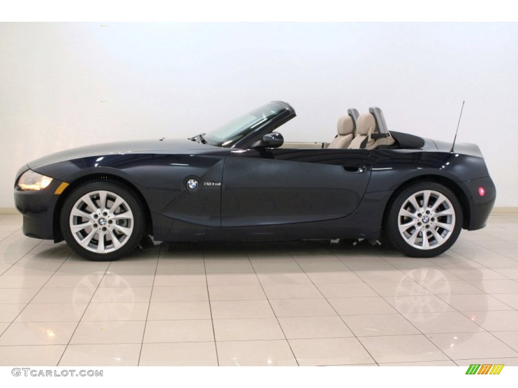 Monaco Blue Metallic 2008 BMW Z4 3.0si Roadster Exterior Photo #74353631