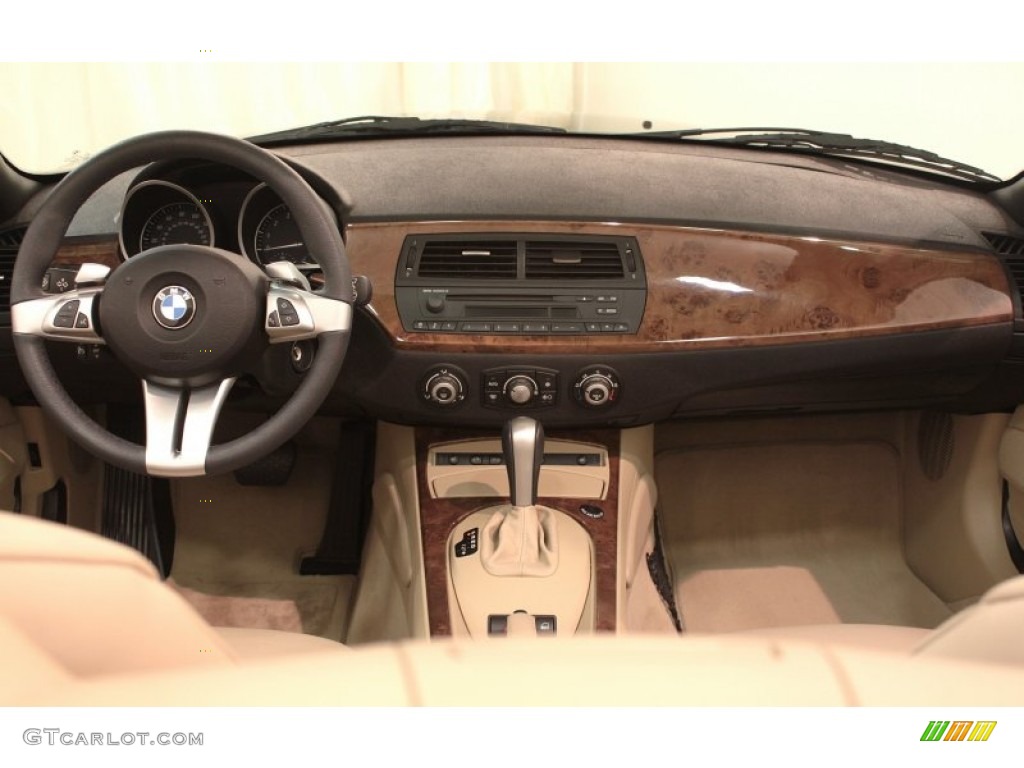 2008 Z4 3.0si Roadster - Monaco Blue Metallic / Beige photo #21