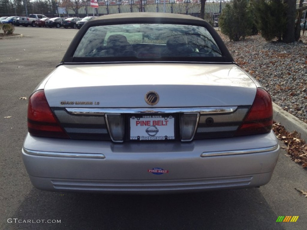 2006 Grand Marquis LS - Silver Birch Metallic / Charcoal Black photo #6