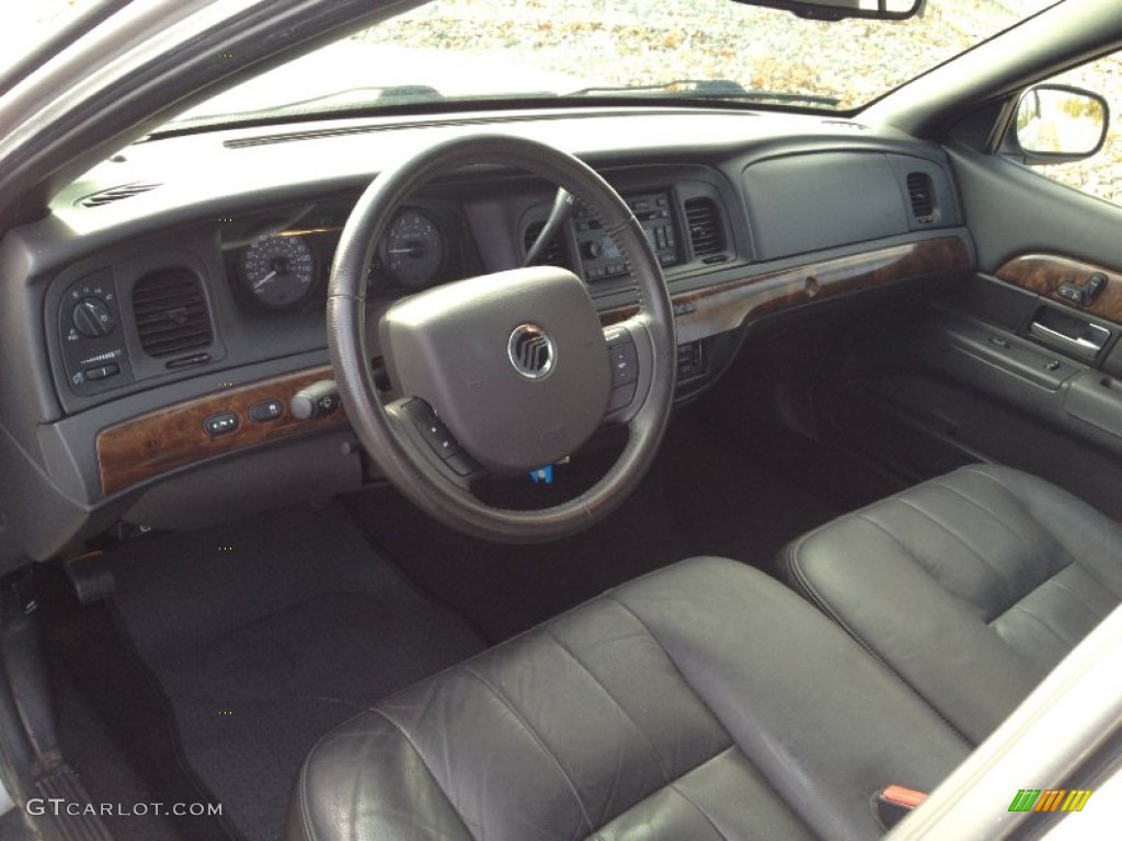 2006 Grand Marquis LS - Silver Birch Metallic / Charcoal Black photo #9