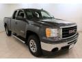 Storm Gray Metallic 2010 GMC Sierra 1500 SL Extended Cab 4x4