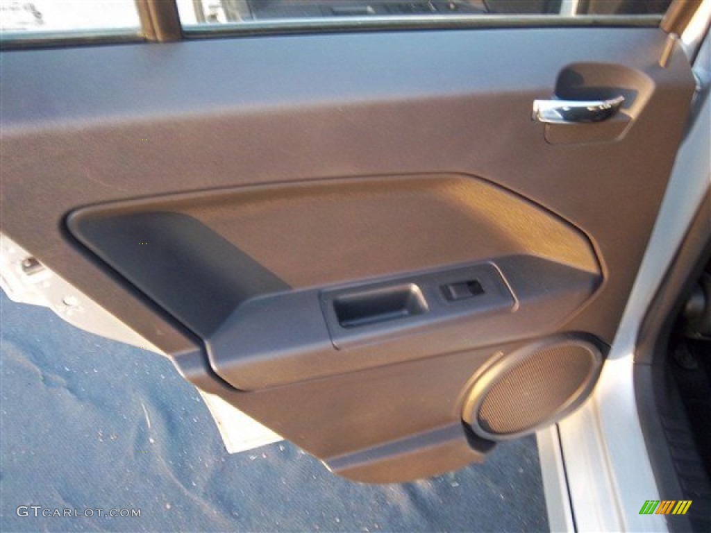 2009 Dodge Caliber SRT 4 Dark Slate Gray Door Panel Photo #74354810