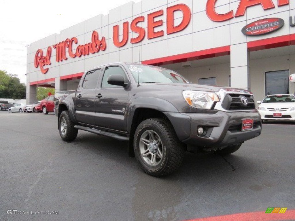 2012 Tacoma V6 Texas Edition Double Cab 4x4 - Magnetic Gray Mica / Graphite photo #1