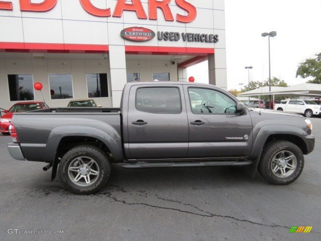 2012 Tacoma V6 Texas Edition Double Cab 4x4 - Magnetic Gray Mica / Graphite photo #8