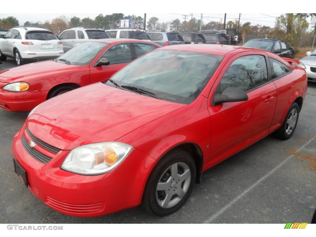Victory Red 2006 Chevrolet Cobalt LS Coupe Exterior Photo #74356620