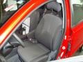 2010 Kia Rio Gray Interior Front Seat Photo