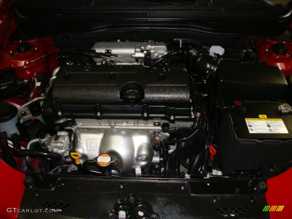 2010 Kia Rio Rio5 LX Hatchback 1.6 Liter DOHC 16-Valve CVVT 4 Cylinder Engine Photo #74356926