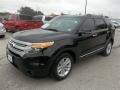 2012 Black Ford Explorer XLT EcoBoost  photo #7