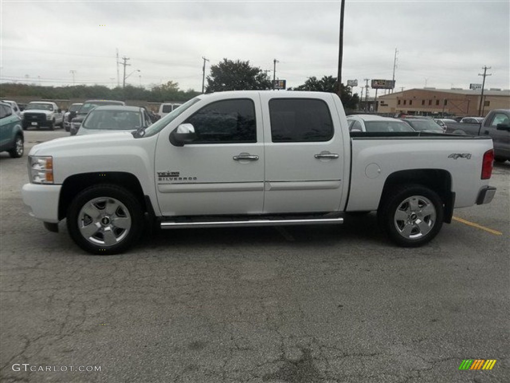 2011 Silverado 1500 LT Texas Edition Crew Cab 4x4 - Summit White / Ebony photo #6