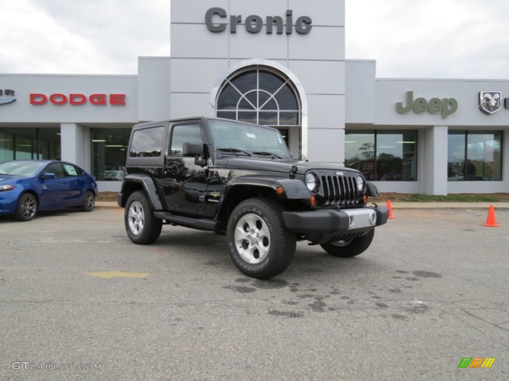 Black Jeep Wrangler