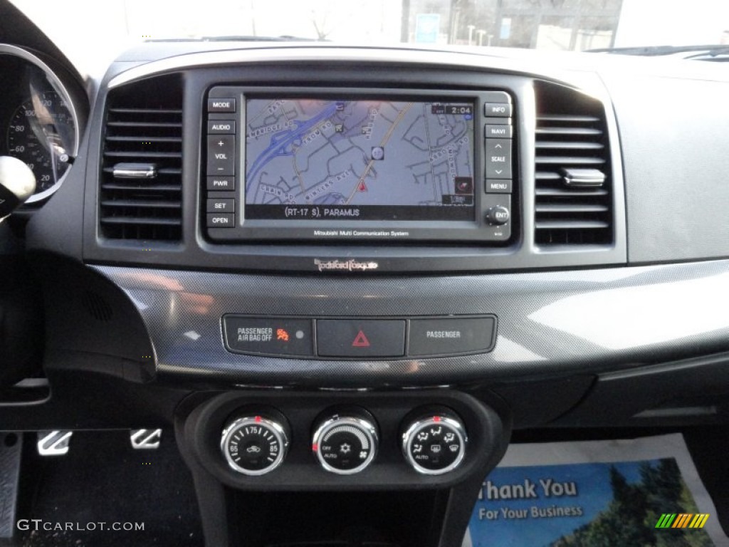 2010 Mitsubishi Lancer Evolution GSR Navigation Photo #74358299