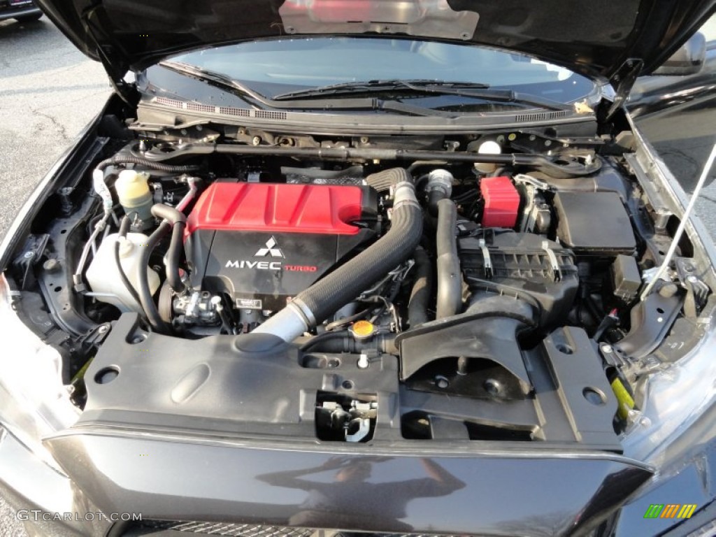 2010 Mitsubishi Lancer Evolution GSR 2.0 Liter Turbocharged DOHC 16-Valve MIVEC 4 Cylinder Engine Photo #74358596